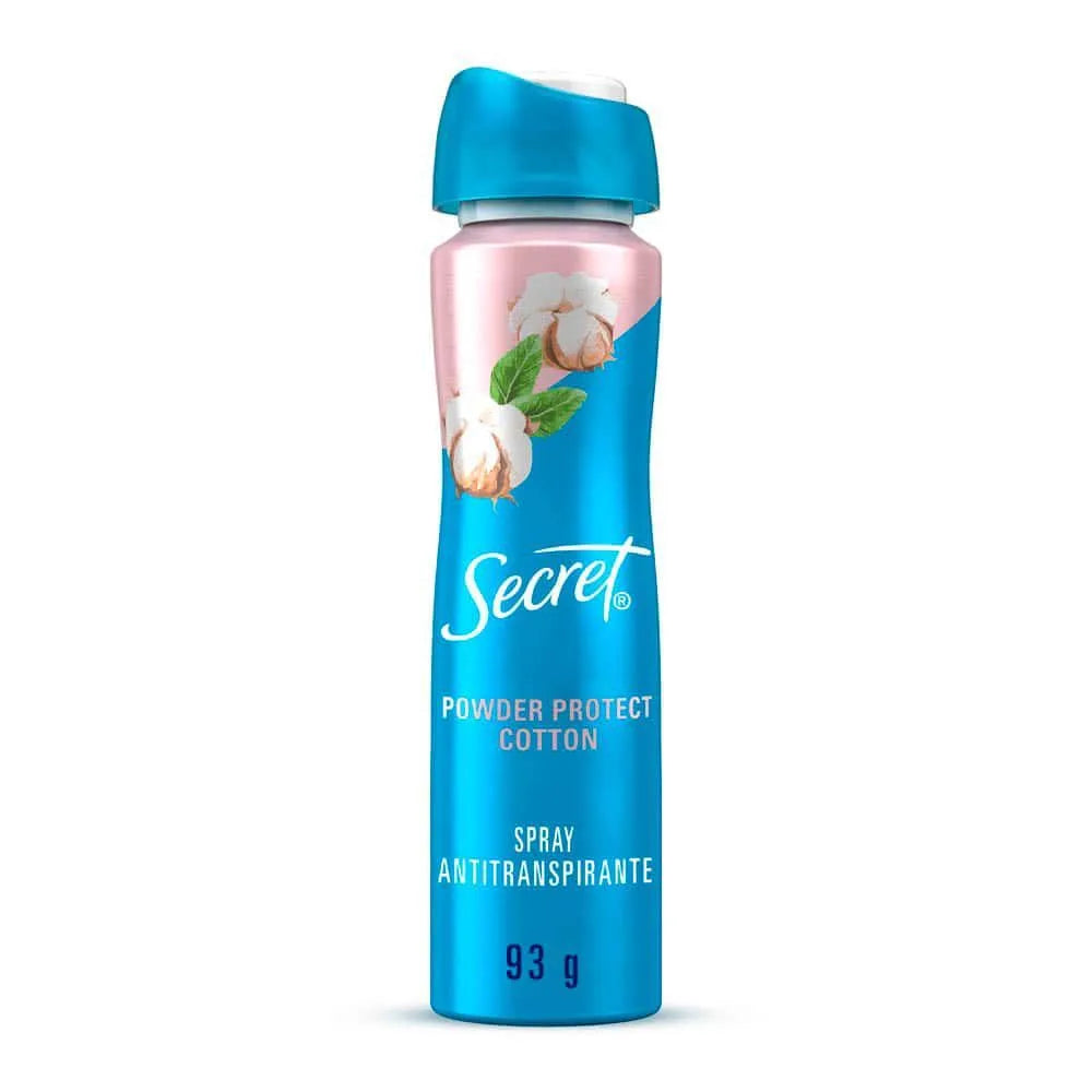 Desodorante Antitranspirante en Spray Secret Powder Protect Cotton