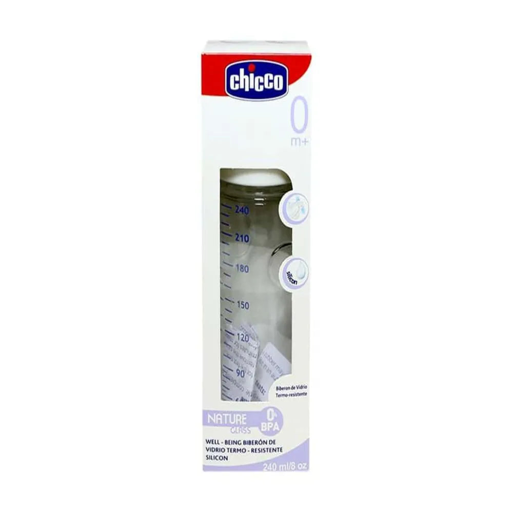 Chico Biberon Pirex B/Ancha 8 Onzas – 1 Un