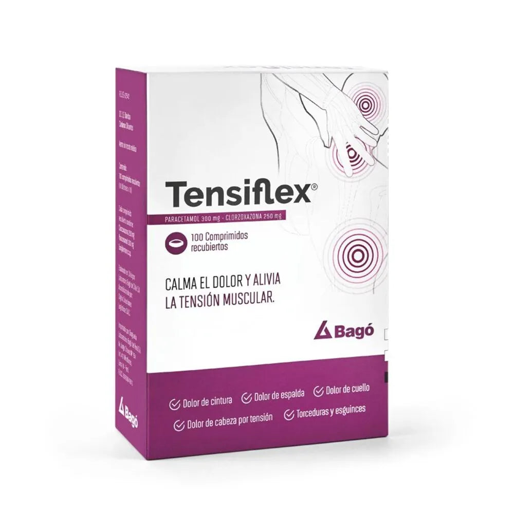 Tensiflex 300 mg + 250 mg Comprimidos