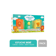 Portugal Bebé Estuche x 3 Piezas (Colonia + Crema + Jabón Líquido)