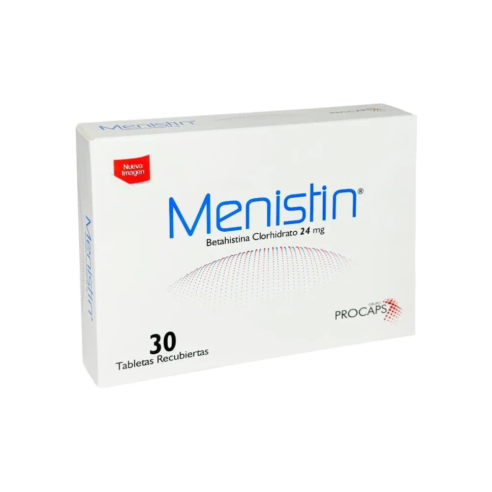 Menistin 24 mg Tabletas Recubiertas