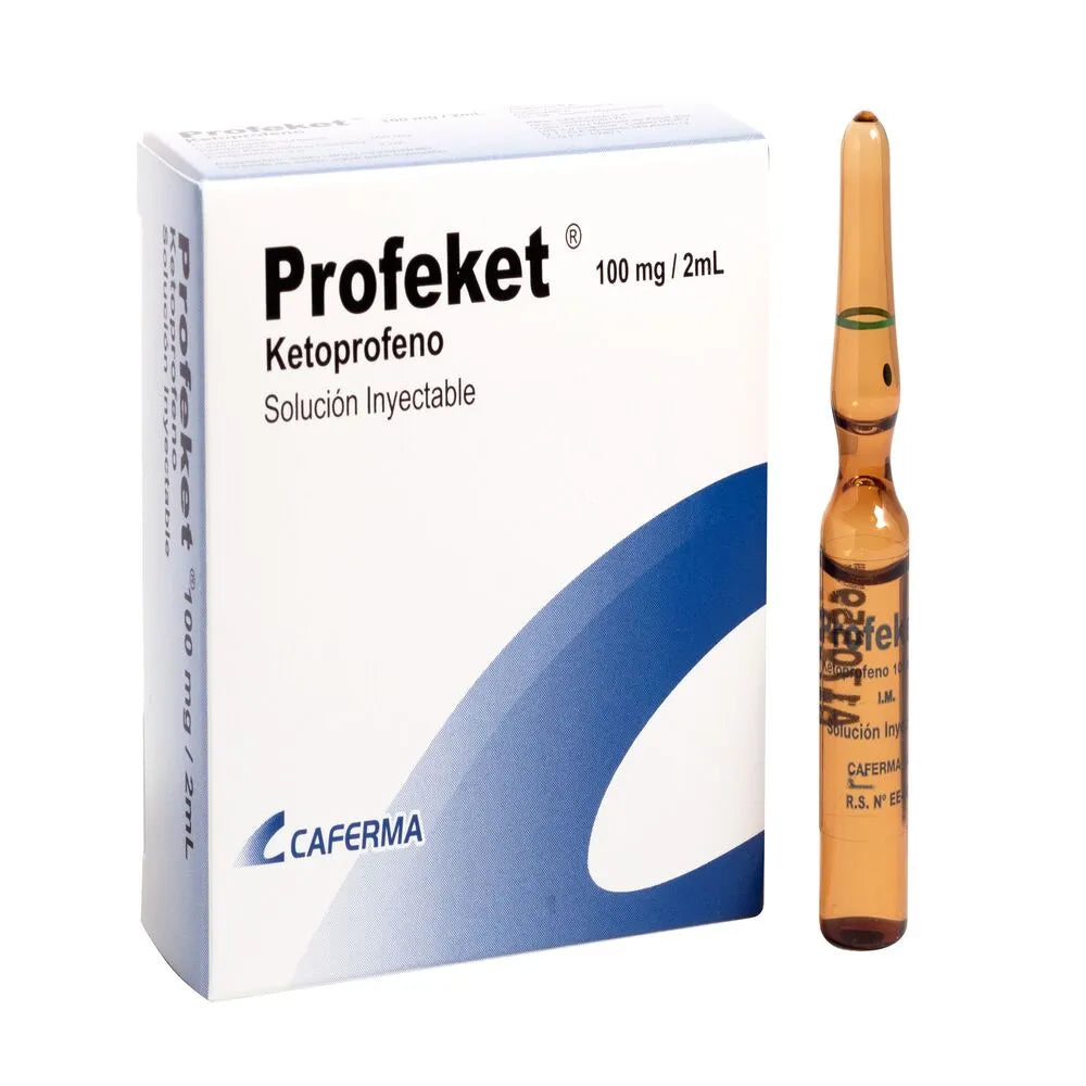 Profeket 100mg/5ml IV Solución inyectable Caja 10 und