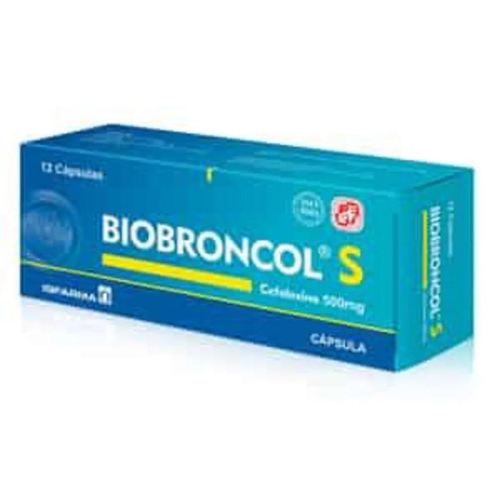 Biobroncol S 500mg Cápsula
