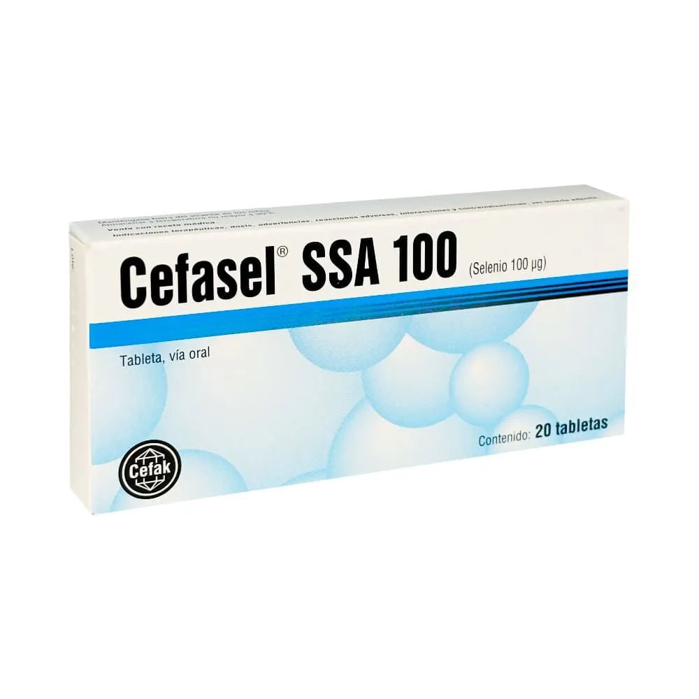 Cefasel SSA 100 mcg Tabletas