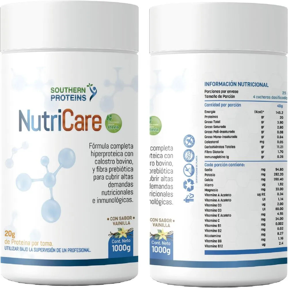 Nutricare Vainilla - Frasco 1000g