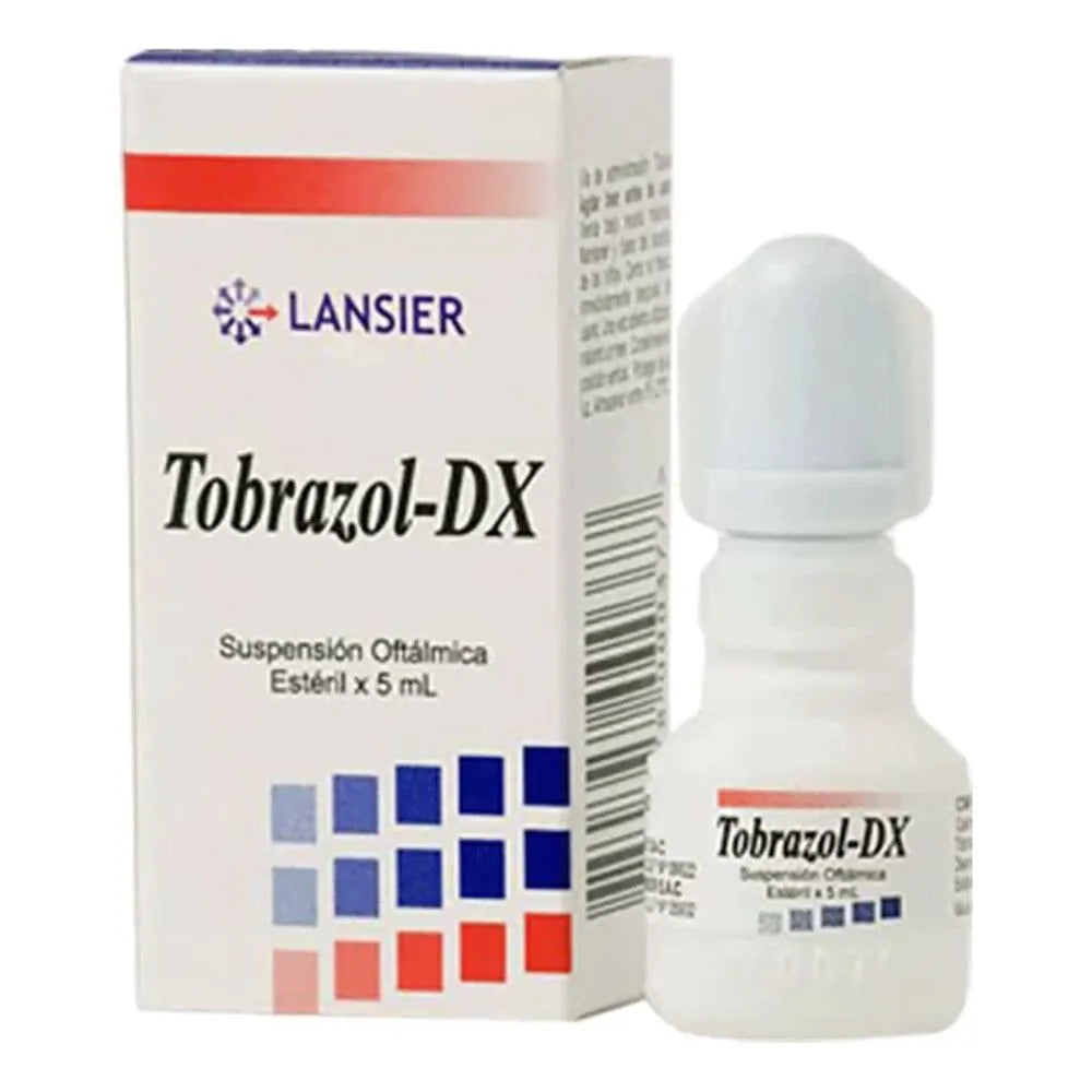 Tobrazol-Dx Suspensión Oftálmica - Frasco 5 ml
