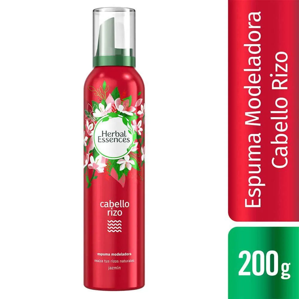 Espuma Modeladora Herbal Essences Cabello Rizo 200 GR