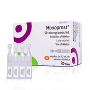 Monoprost 50 mcg/ml Solución Oftálmica Ampollas