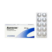 Aurovas 20 mg Tabletas