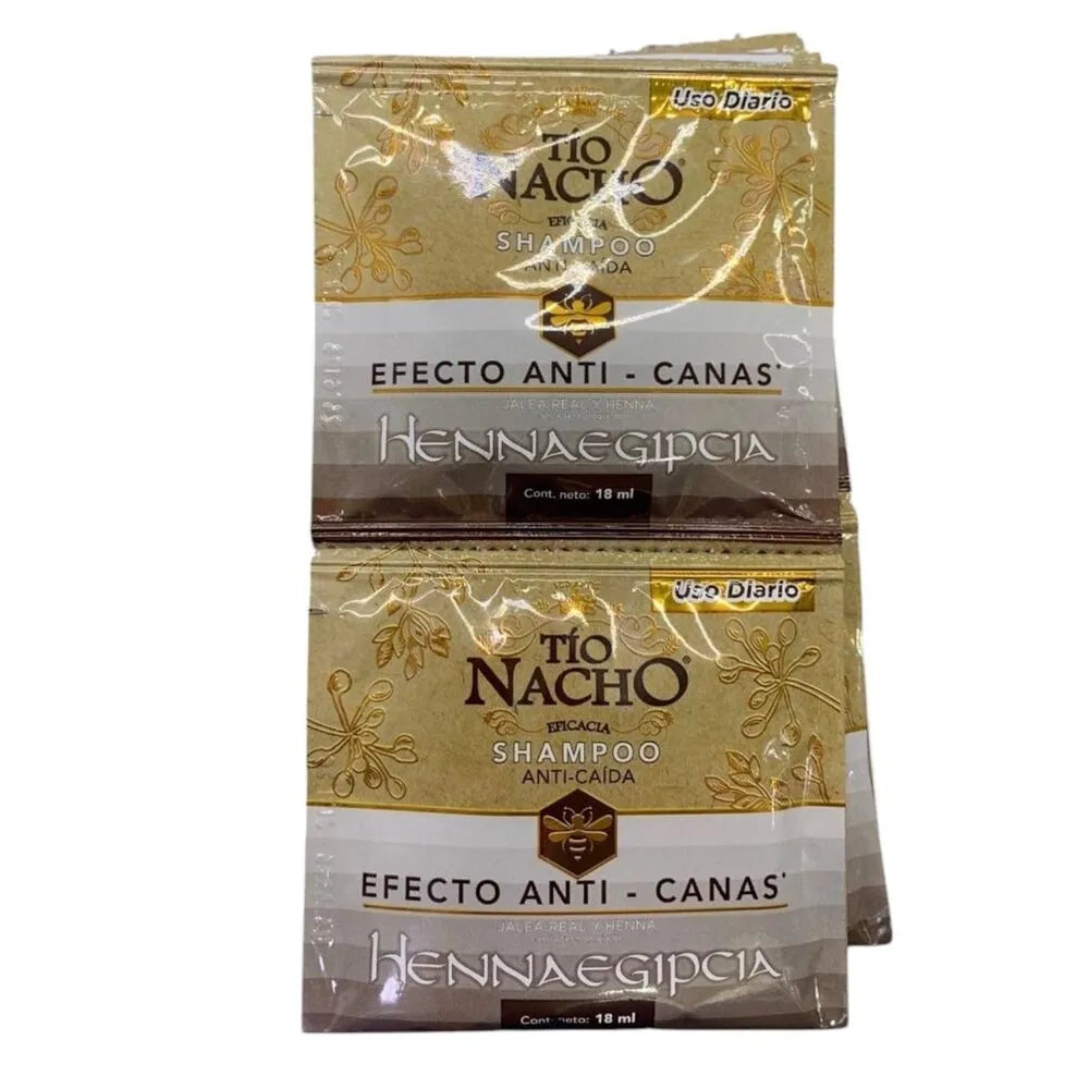 Shampoo Tio Nacho Anti-canas sachet *10 uni