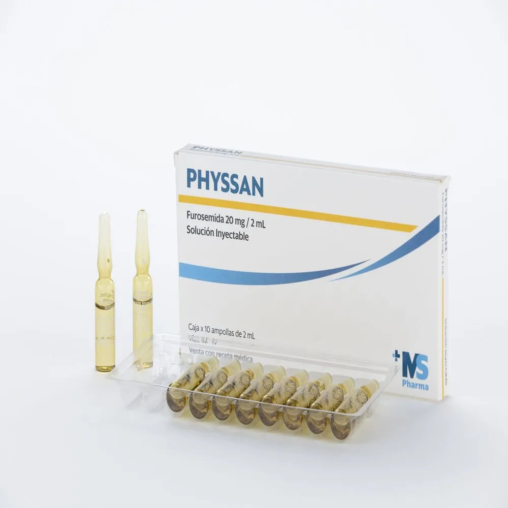 Furosemida Physan 20 mg/2 ml solución inyectable