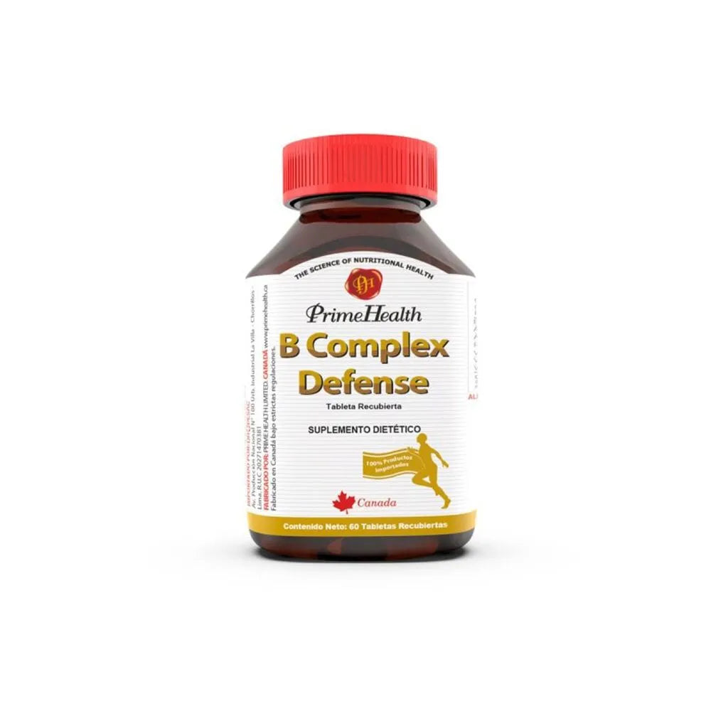 B Complex Defense - Prime Health Frasco 60 und