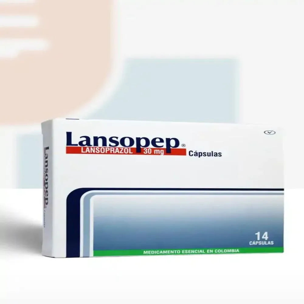 Lansopep (Lansoprazol) 30mg Caja x 14 cápsulas