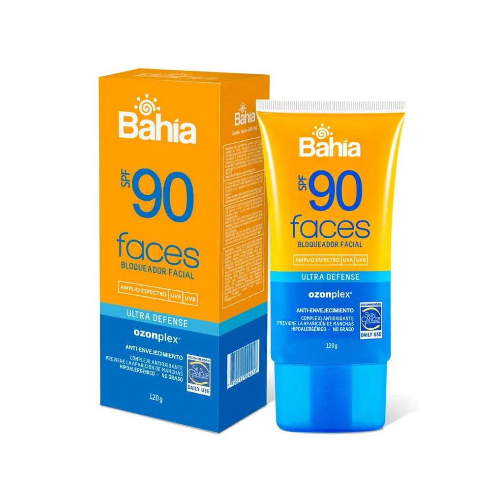 Bloqueador Bahía Faces Spf90 120 g