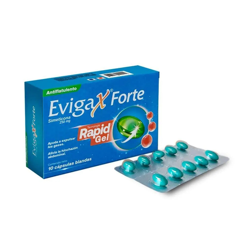 Evigax Forte 250mg Cápsula blanda