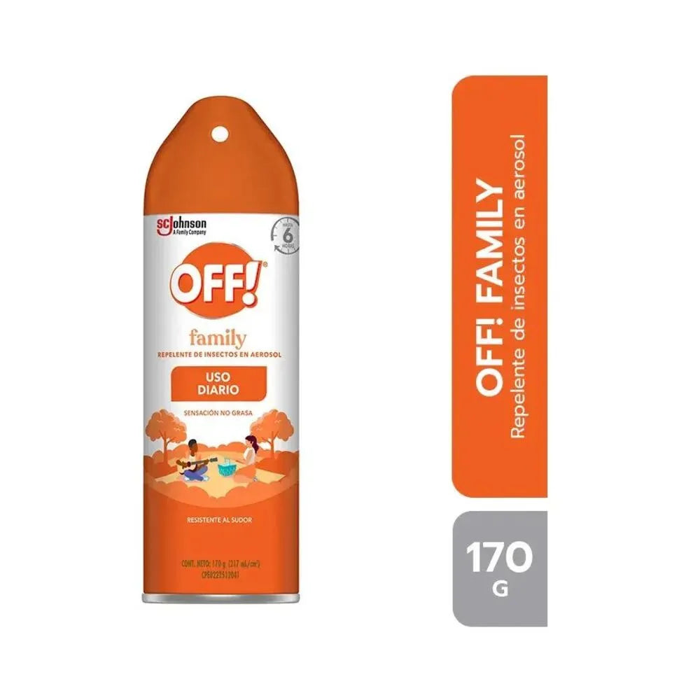 OFF!REPELENTE FAMILY 170 SPRA
