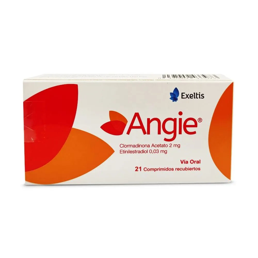 Angie Comprimido Recubierto - Caja 21 und