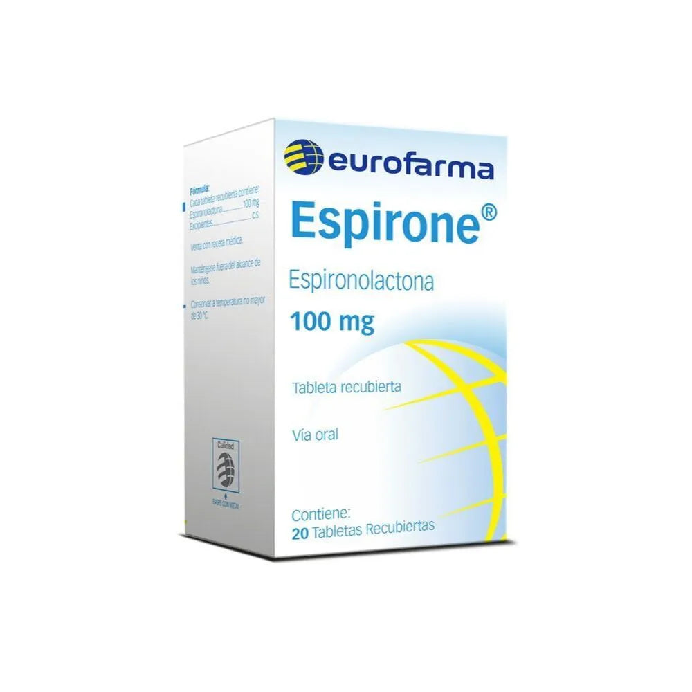 ESPIRONE 100MG TABLETAS