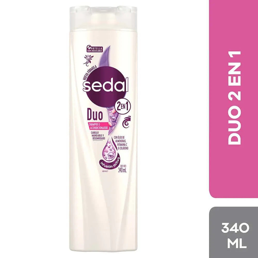 Shampoo 2en1 Dúo Sedal