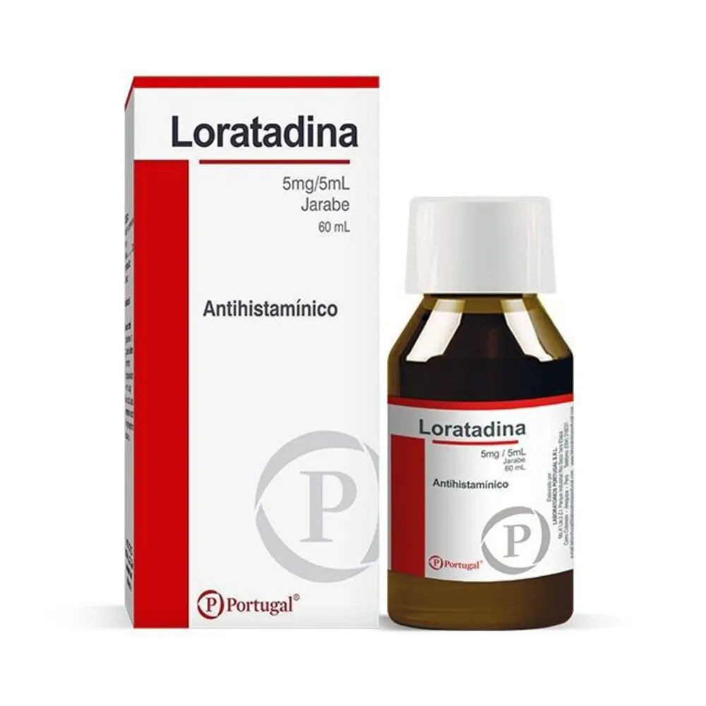 Loratadina 5 mg Jarabe - Frasco 60 ml