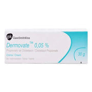 Dermovate 0.05% Crema Tópica - Tubo 30 G
