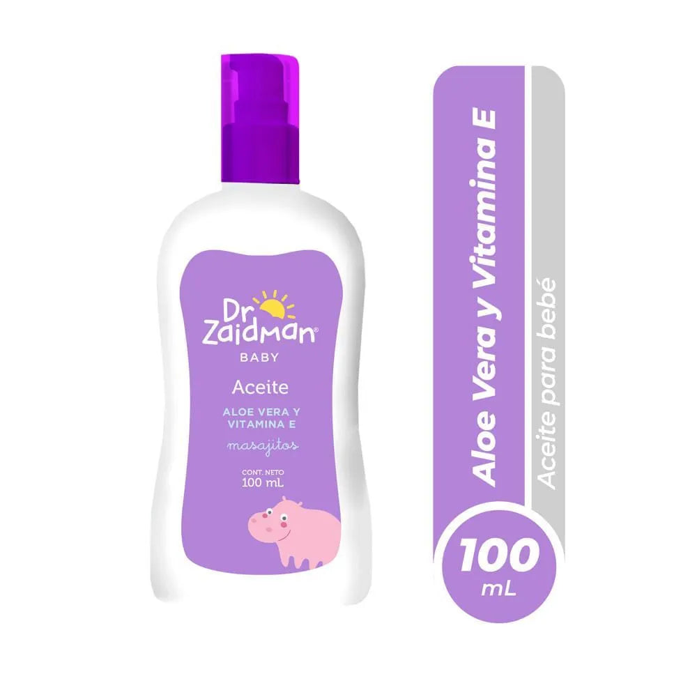 Dr. Zaidman Aceite para Bebé Aloe Vera y Vit E