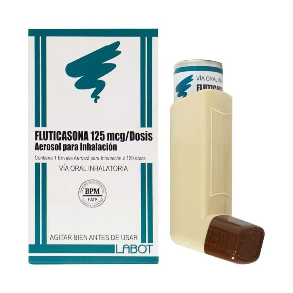 Fluticasona 125 mcg Suspensión para Inhalación