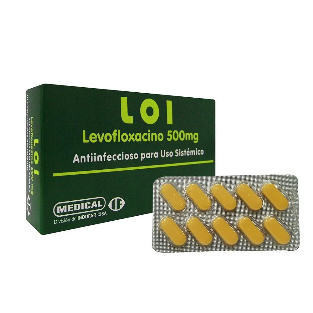 LOI 500MG X 10 TABLETAS