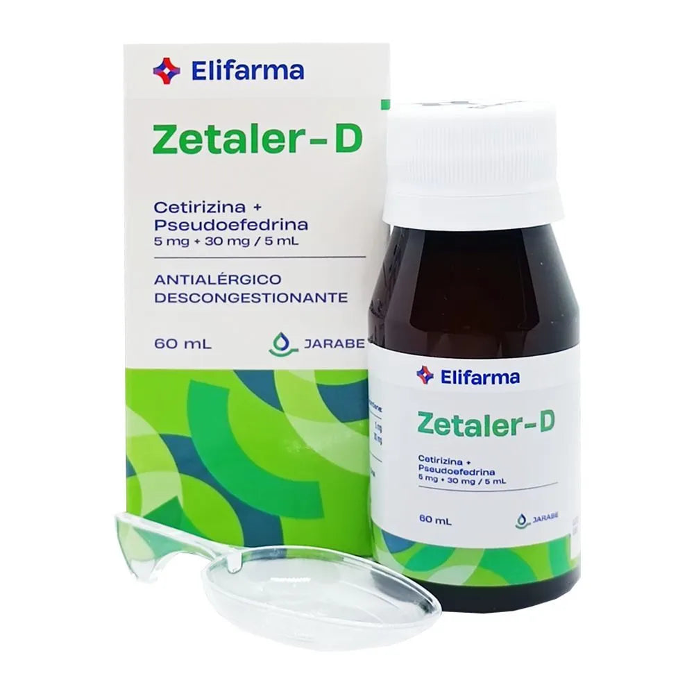 ZETALER D JBE X 60 ML