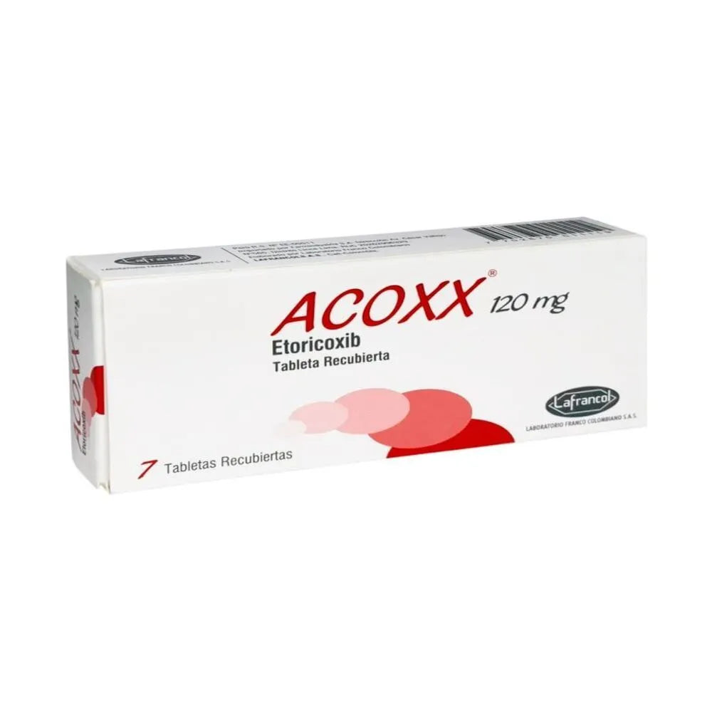 ACOXX 120 MG X 7 TABLETAS