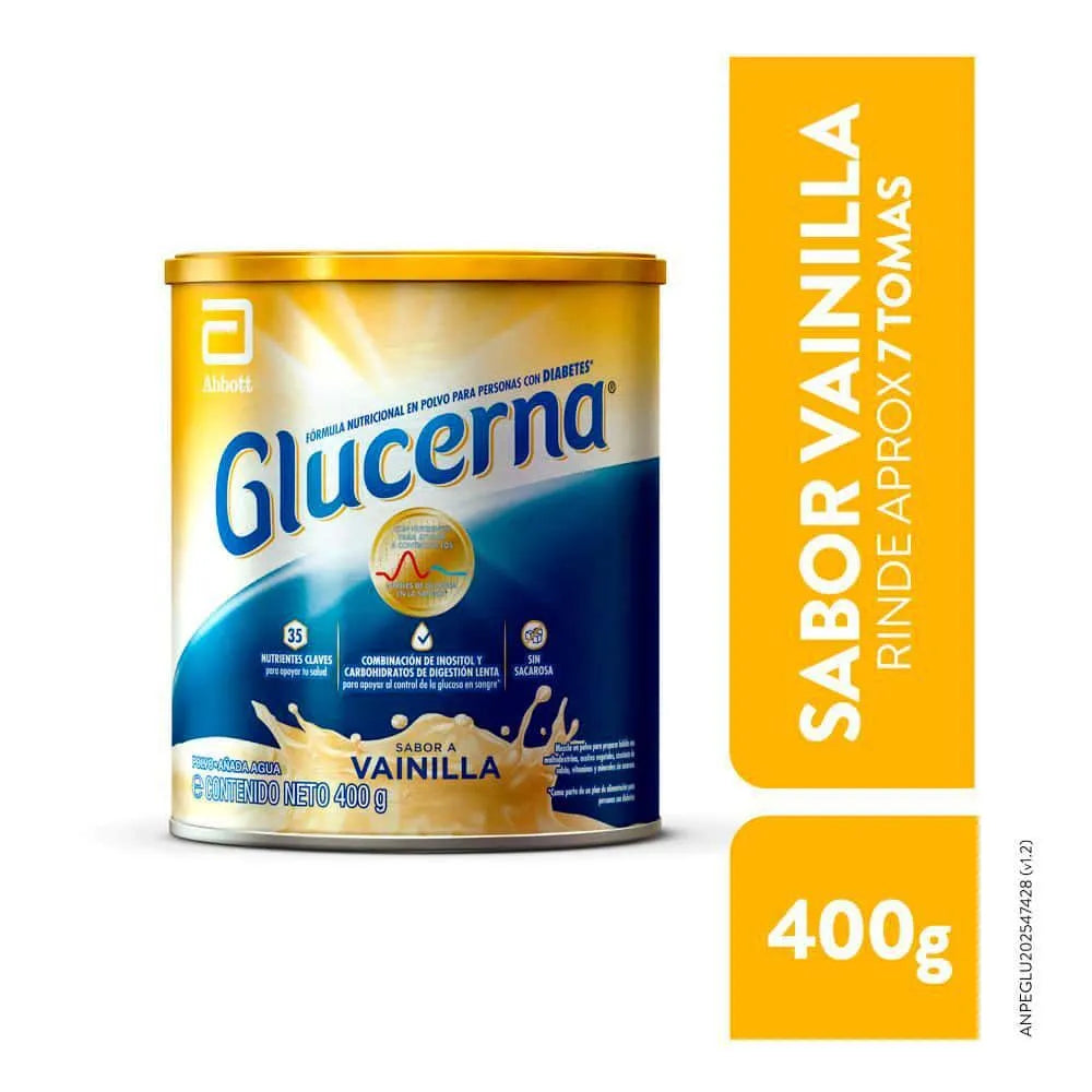 Glucerna Sabor Vainilla x 400 gr