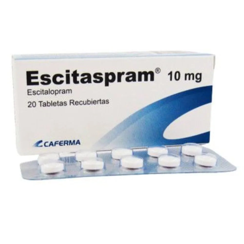 Escitaspram 10 mg Comprimidos Recubiertos 