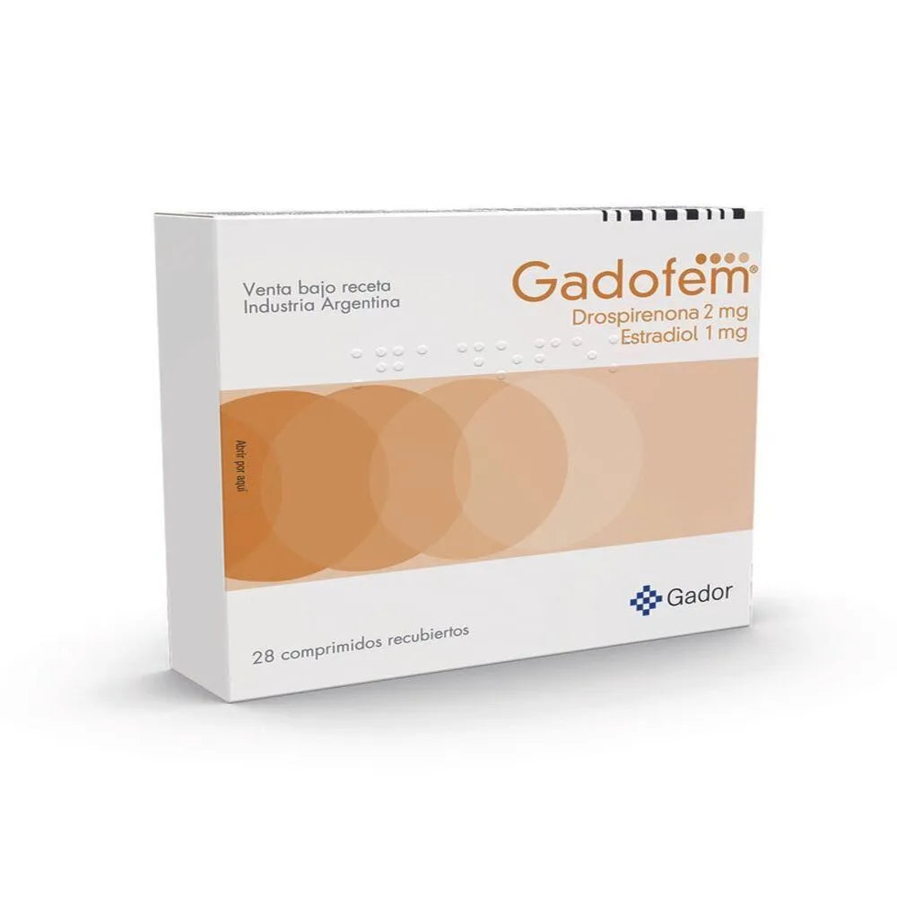 Gadofem 2 mg + 1 mg Comprimidos