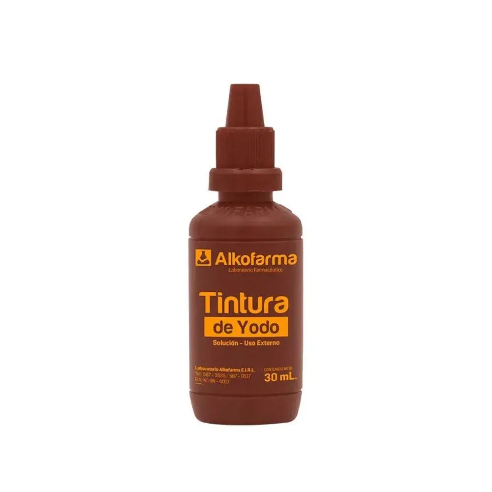 Tintura de Yodo - Frasco 30 ml