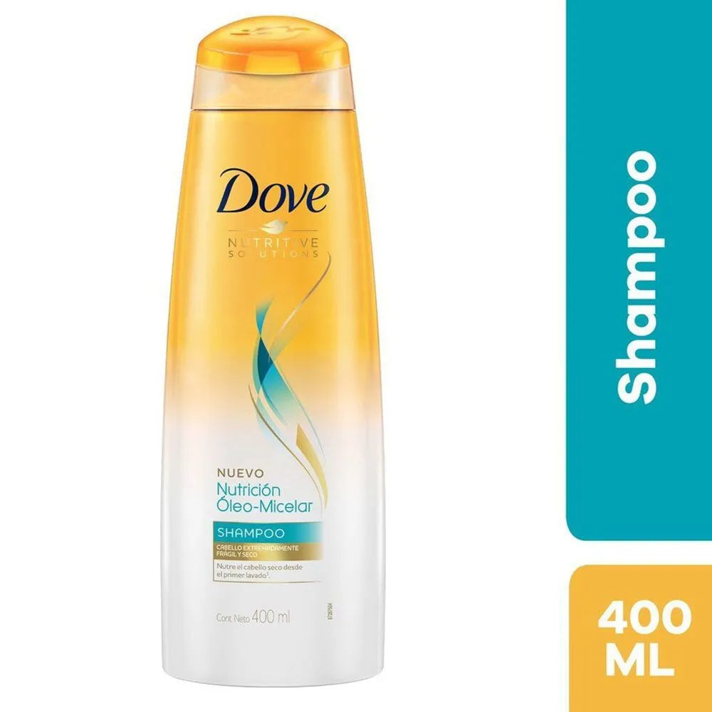 Shampoo Dove Nutrición Óleo Micelar Envase 400 mL