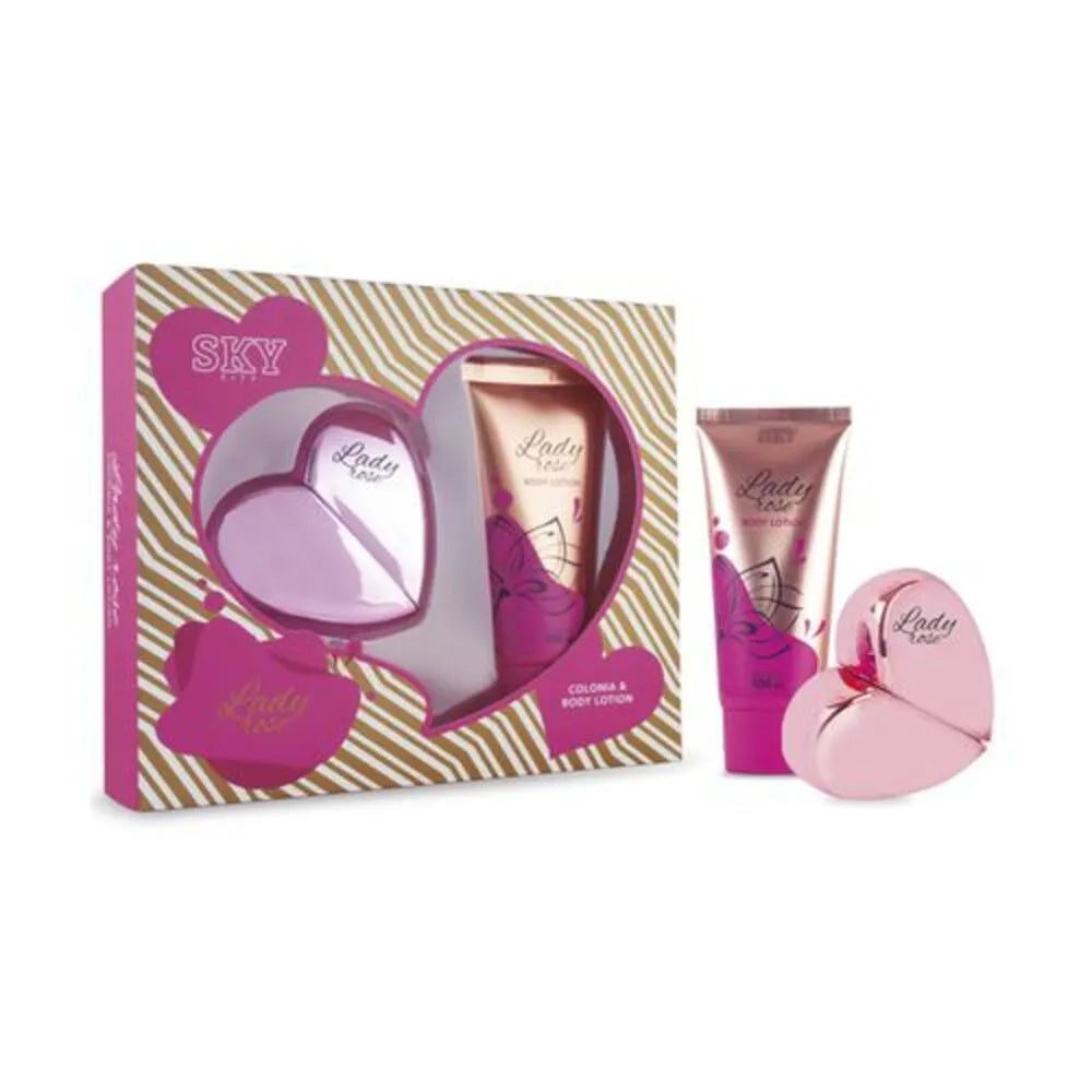 Sky City Estuche Col 050 Ml/Cr Corp 100 Ml Lady Rose