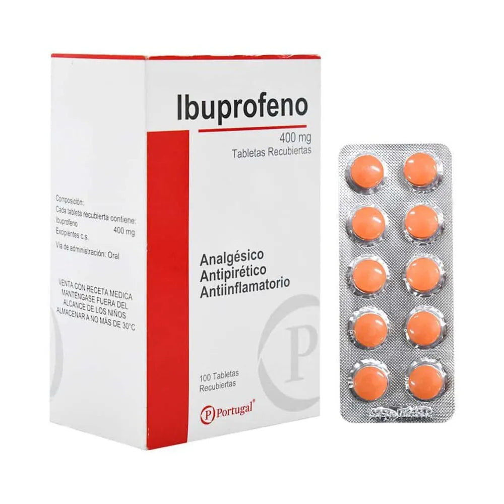 Ibuprofeno 400 Mg Tableta Recubierta