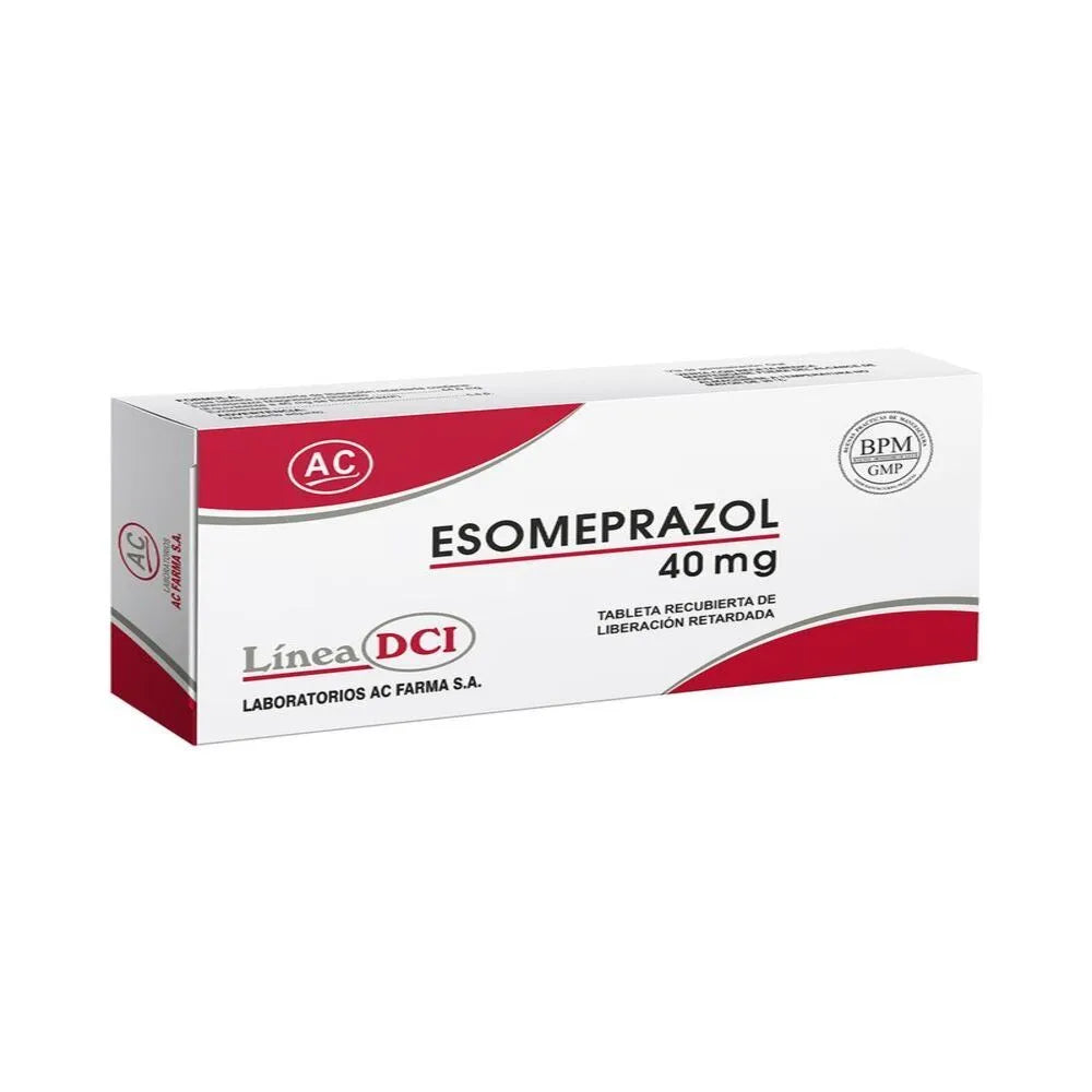 Esomeprazol 40 mg Tabletas de Liberación Retardada