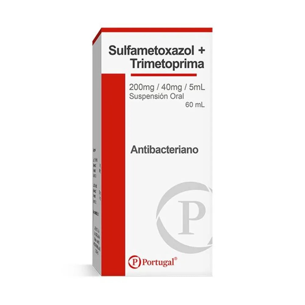 Sulfametoxazol + Trimetoprima 200/40 mg/5 ml x 60 ml