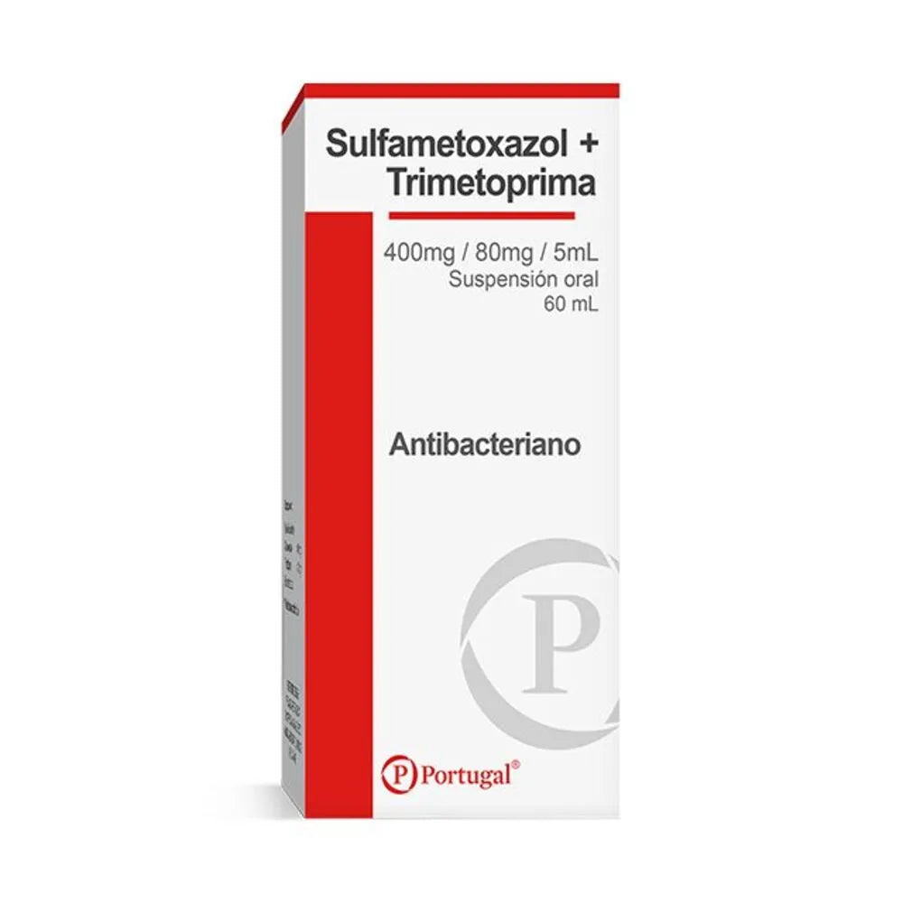 Sulfametoxazol + Trimetoprima 200/80 mg/5 ml x 60 ml