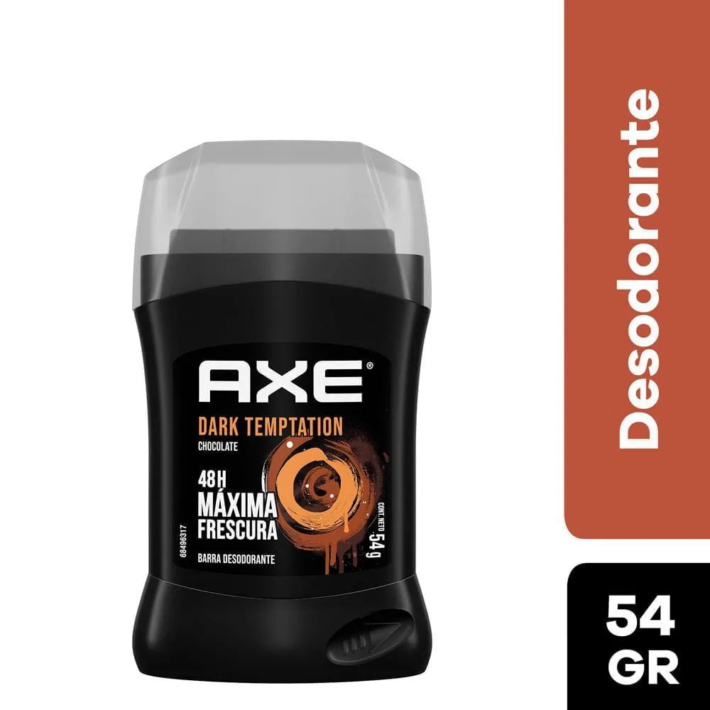 Desodorante En Barra Chocolate Axe Dark Temptation Frasco 54 g