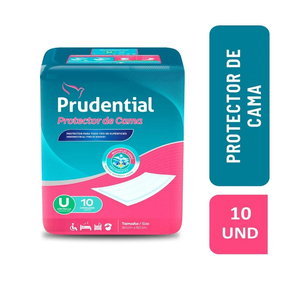 Prudential pañales protector de cama x10