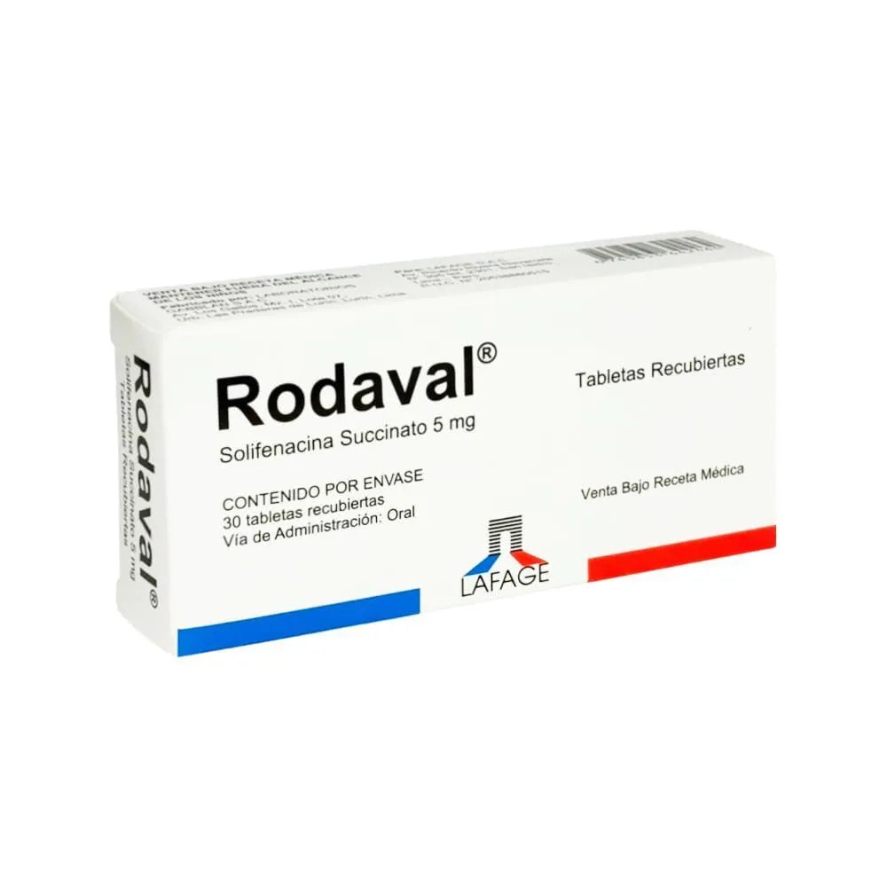Rodaval 5 mg Tabletas Recubiertas - Caja 30 un