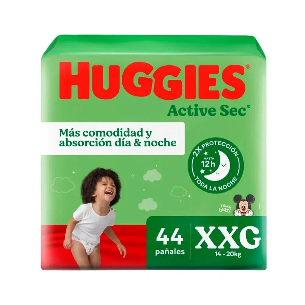 MIMI HUGGIES XXGX 44 UNIDADES