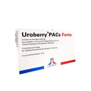 Uroberry Pacs Forte Tabletas x 30 un