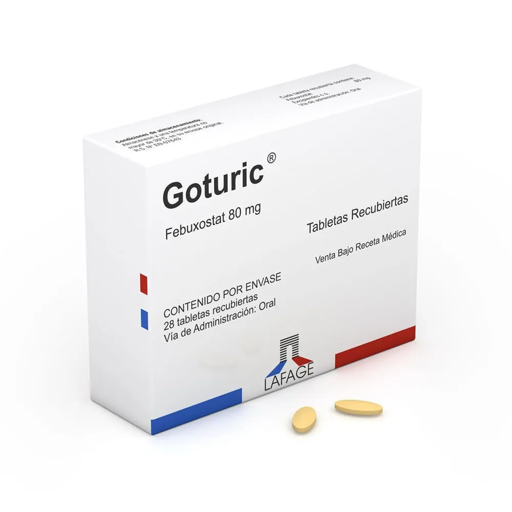 Goturic 80 mg Tabletas - Caja 28 un