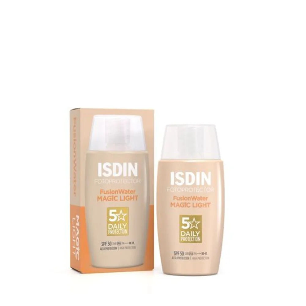 Isdin Fotoprotector Fusion Water Magic Light/Claro Spf 50 x 50 ml