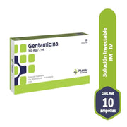 Gentamicina - 10 Ampollas