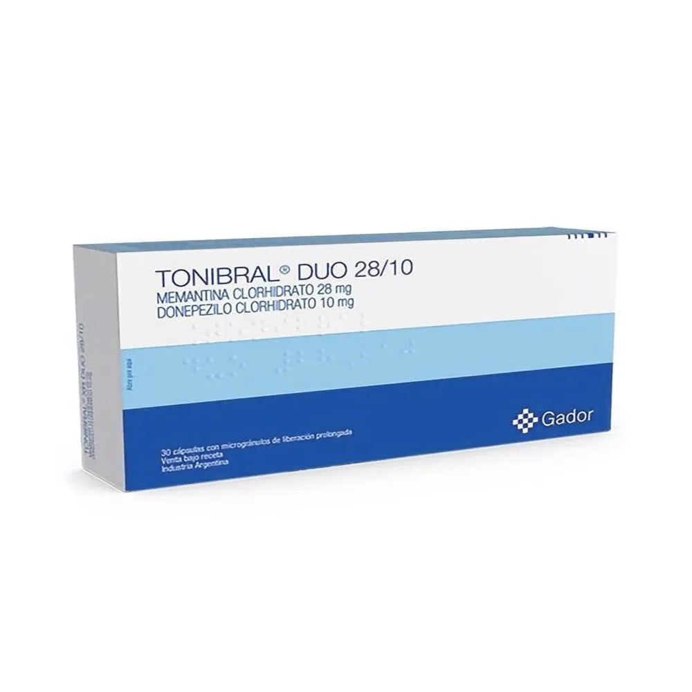 Tonibral Duo 28 mg + 10 mg Cápsulas de Liberación Prolongada