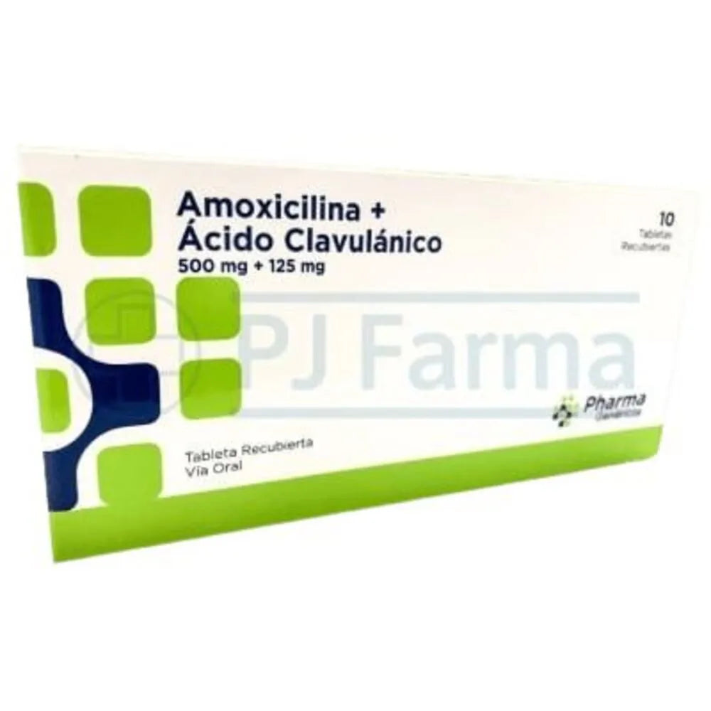 Amoxicilina 500mg+Acido Clavulánico 125mg